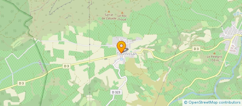 localisation de l'entreprise MONSIEUR YANNICK SIRVEN  TOURNISSAN