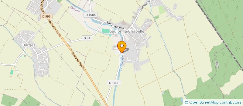 localisation de l'entreprise MONSIEUR YANNICK SOLER  SAULON-LA-CHAPELLE