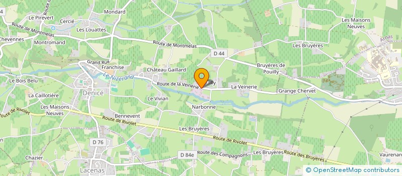 localisation de l'entreprise MONSIEUR YANNICK SOLLE à DENICE