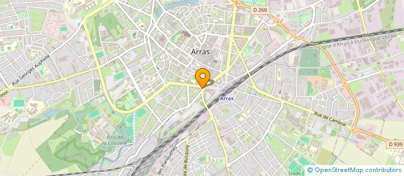 localisation de l'entreprise MONSIEUR YANNICK SOLOWIEFF à ARRAS