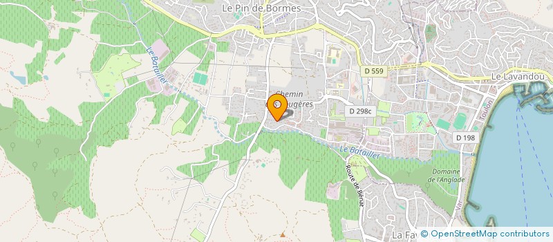 localisation de l'entreprise MONSIEUR YANNICK SOUBESTRE à BORMES-LES-MIMOSAS