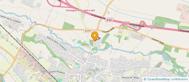 localisation de l'entreprise MONSIEUR YANNICK STOCKER  LESCAR