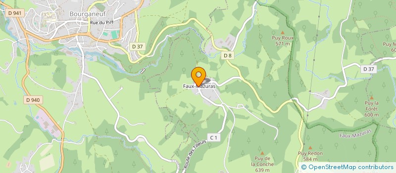 localisation de l'entreprise MONSIEUR YANNICK SULPICE à FAUX-MAZURAS