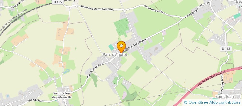 localisation de l'entreprise MONSIEUR YANNICK TANESIE  PARC-D'ANXTOT