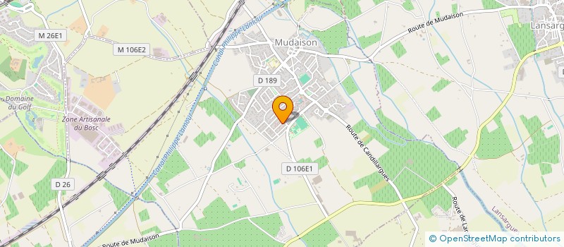 localisation de l'entreprise MONSIEUR YANNICK TARENTO  MUDAISON