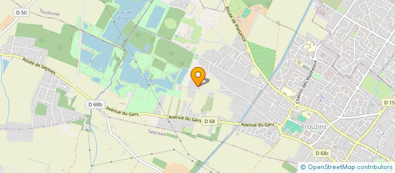 localisation de l'entreprise MONSIEUR YANNICK THIEULIN  FROUZINS