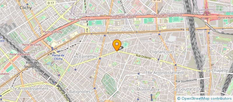 localisation de l'entreprise MONSIEUR YANNICK TIERCY  PARIS