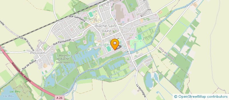 localisation de l'entreprise MONSIEUR YANNICK TIESSE  RUX