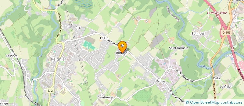localisation de l'entreprise MONSIEUR YANNICK TONIUTTI à REIGNIER-ESERY