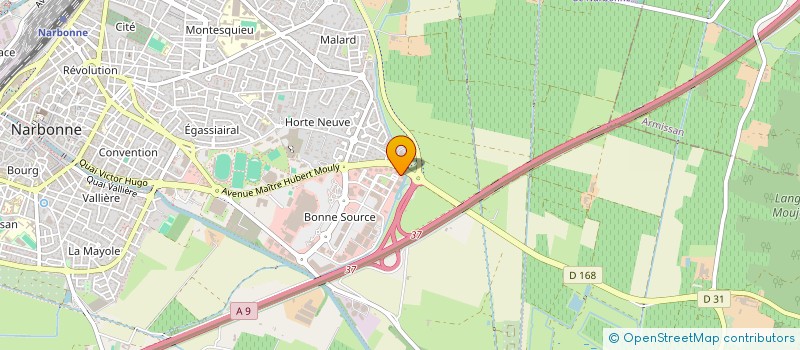 localisation de l'entreprise MONSIEUR YANNICK TOURNIE  NARBONNE