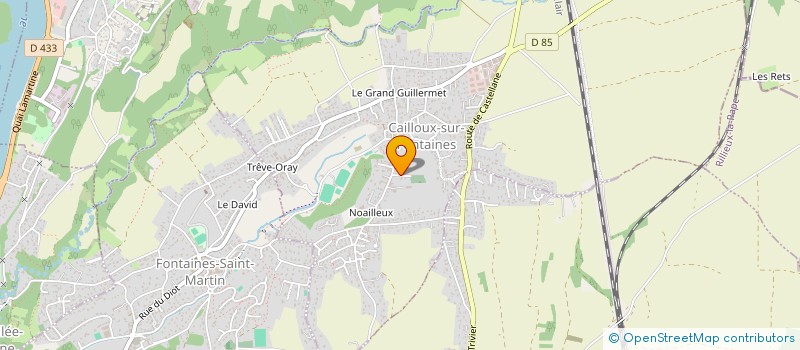 localisation de l'entreprise MONSIEUR YANNICK TSAKPINIS  CAILLOUX-SUR-FONTAINES