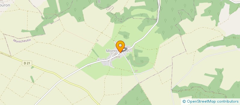 localisation de l'entreprise MONSIEUR YANNICK TURGY  MONTCHEUTIN