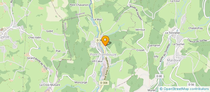 localisation de l'entreprise MONSIEUR YANNICK VALENTIN  COURS