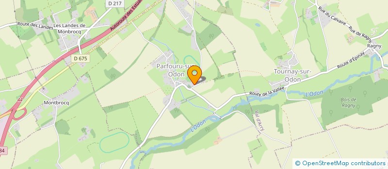 localisation de l'entreprise MONSIEUR YANNICK VAREE  VAL D'ARRY