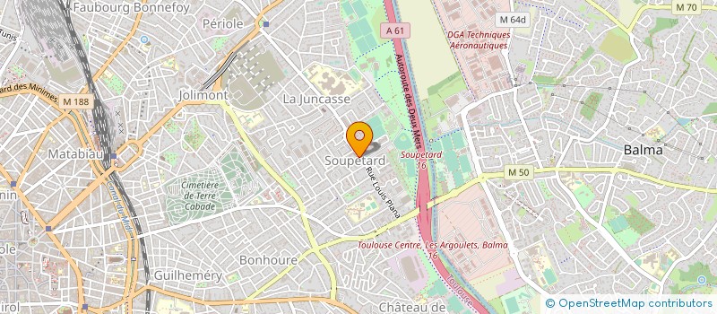 localisation de l'entreprise MONSIEUR YANNICK VARILLES  TOULOUSE