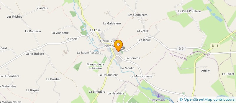 localisation de l'entreprise MONSIEUR YANNICK VASSEUR à PERCHE-EN-NOCE