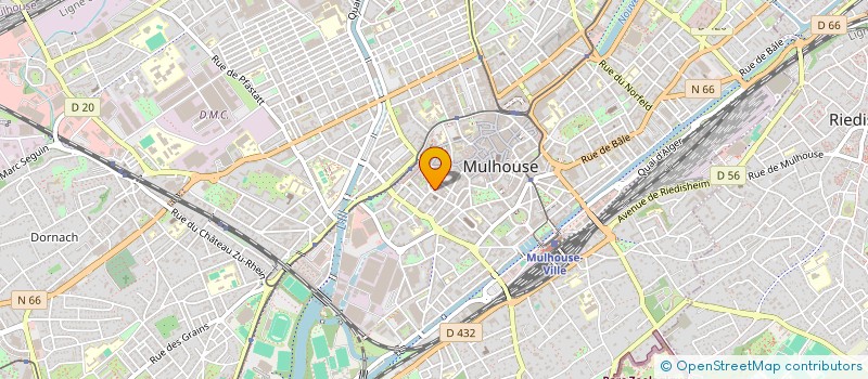 localisation de l'entreprise MONSIEUR YANNICK VAUTRELLE  MULHOUSE