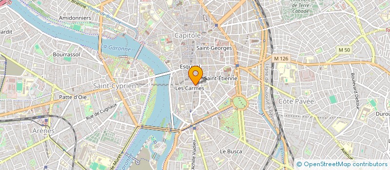 localisation de l'entreprise MONSIEUR YANNICK VERGNIOL à TOULOUSE