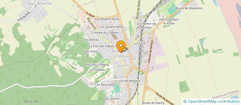 localisation de l'entreprise MONSIEUR YANNICK VERHAEGEN à BRIENNE-LE-CHATEAU