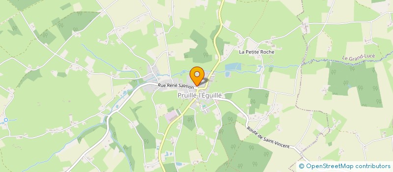 localisation de l'entreprise MONSIEUR YANNICK VERITE  VILLAINES-SOUS-LUCE