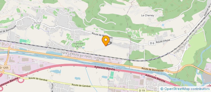 localisation de l'entreprise MONSIEUR YANNICK VERON  AYSE