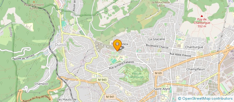 localisation de l'entreprise MONSIEUR YANNICK VIGIGNOL  CLERMONT-FERRAND