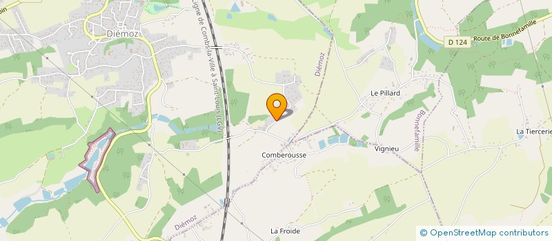 localisation de l'entreprise MONSIEUR YANNICK VIGNAT  DIEMOZ