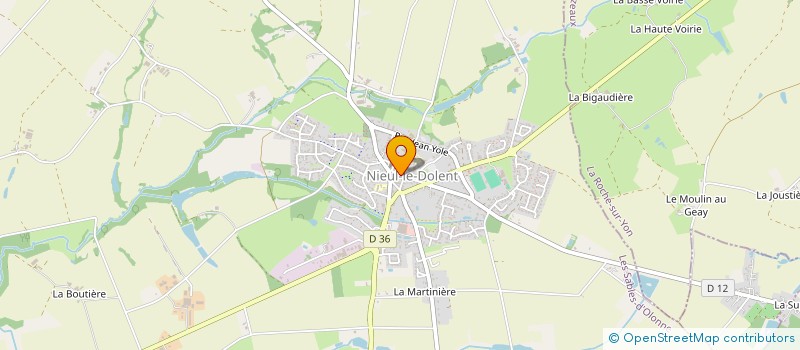localisation de l'entreprise MONSIEUR YANNICK VIOLLEAU à NIEUL-LE-DOLENT