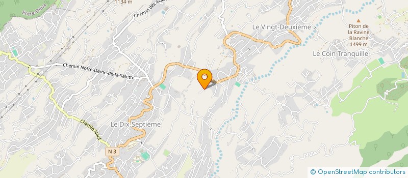 localisation de l'entreprise MONSIEUR YANNICK VITRY  LE TAMPON