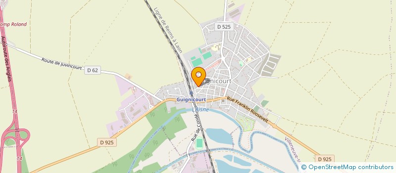 localisation de l'entreprise MONSIEUR YANNICK WUATTIER  VILLENEUVE-SUR-AISNE