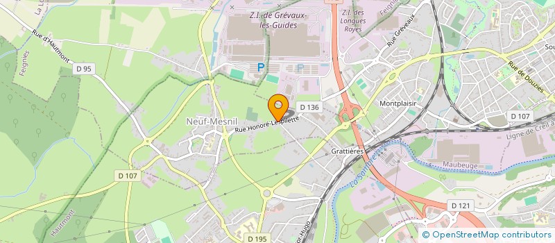 localisation de l'entreprise MONSIEUR YANNICK YARDIN  NEUF-MESNIL