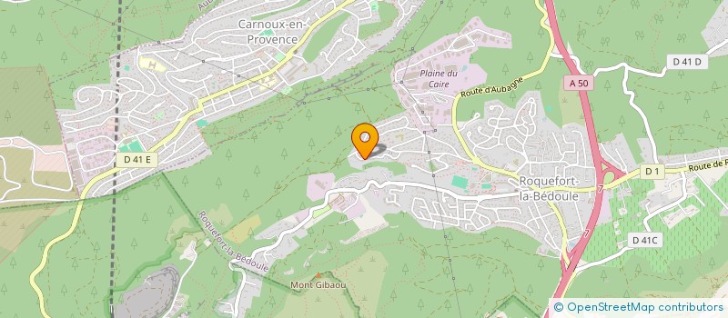 localisation de l'entreprise MONSIEUR YANNICK YVES EMILE VALLEE  ROQUEFORT-LA-BEDOULE