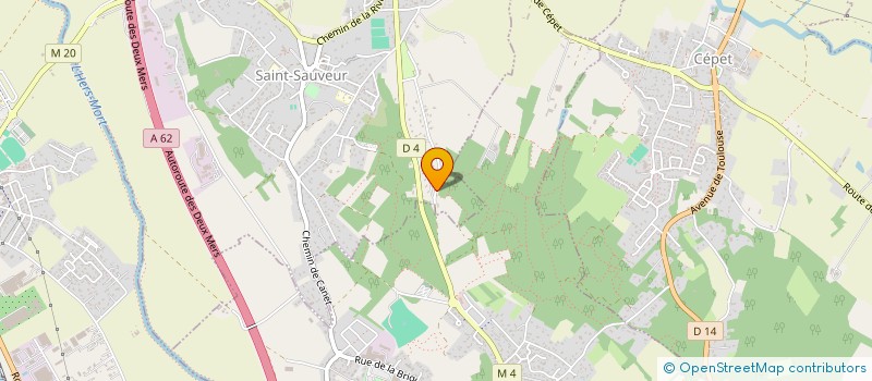 localisation de l'entreprise MONSIEUR YANNICK ZAGO  SAINT-SAUVEUR