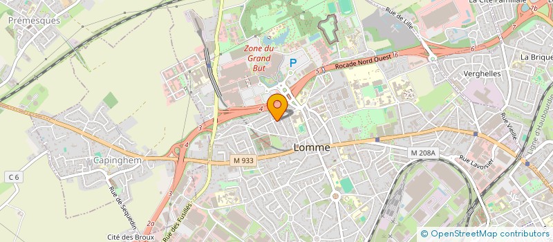 localisation de l'entreprise MONSIEUR YANNICK ZANGA KAKESA à LILLE