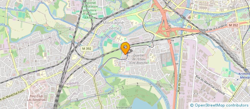 localisation de l'entreprise MONSIEUR YANNICK ZELO MUNETU à STRASBOURG