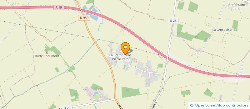 localisation de l'entreprise MONSIEUR YANNIK GUENEE à BEAUNE-LA-ROLANDE