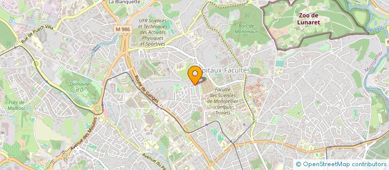 localisation de l'entreprise MONSIEUR YANNIK HERTIG à MONTPELLIER