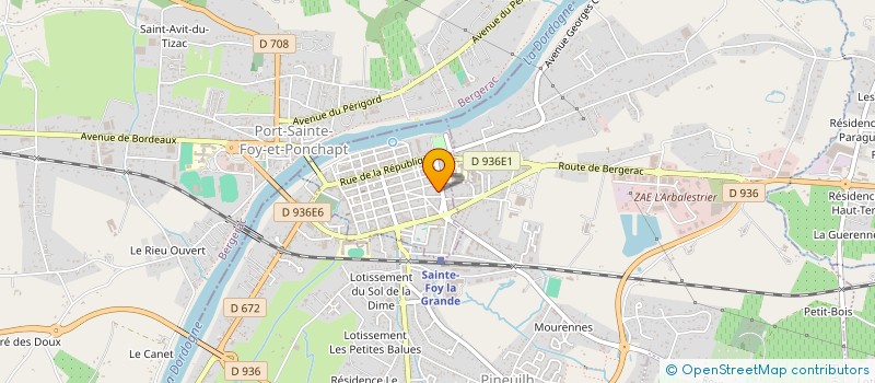 localisation de l'entreprise MONSIEUR YANNIK LANGLET  BOURGANEUF