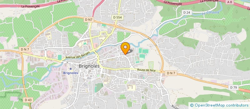 localisation de l'entreprise MONSIEUR YANNIS ABDELMELEK à BRIGNOLES