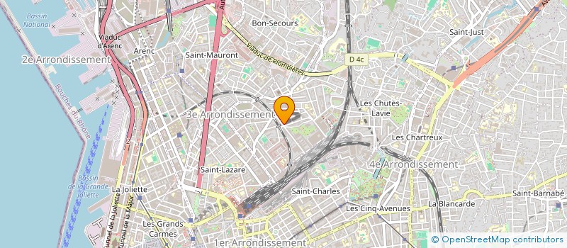 localisation de l'entreprise MONSIEUR YANNIS ACHOUR  MARSEILLE