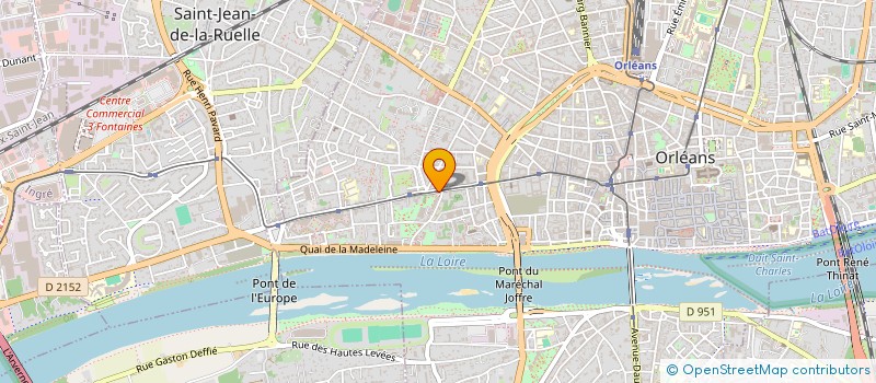 localisation de l'entreprise MONSIEUR YANNIS AMABLE  ORLEANS