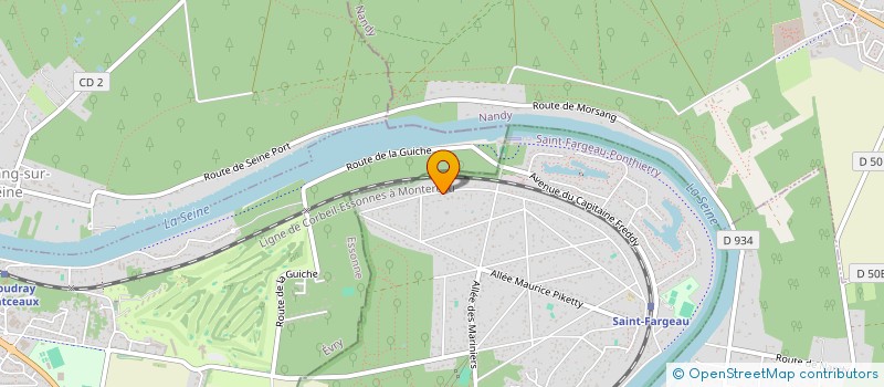 localisation de l'entreprise MONSIEUR YANNIS AOUICI DIT AOUICHAT  SAINT-FARGEAU-PONTHIERRY