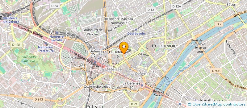 localisation de l'entreprise MONSIEUR YANNIS ASMANI à COURBEVOIE