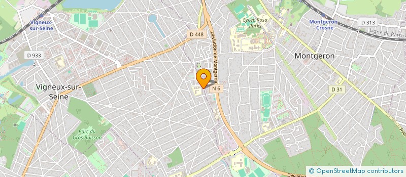 localisation de l'entreprise MONSIEUR YANNIS BERNOU BOYER à VIGNEUX-SUR-SEINE