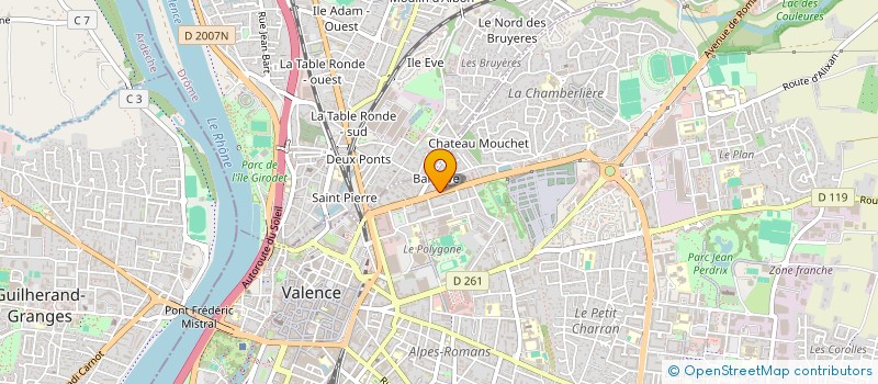 localisation de l'entreprise MONSIEUR YANNIS BOUACHA à VALENCE