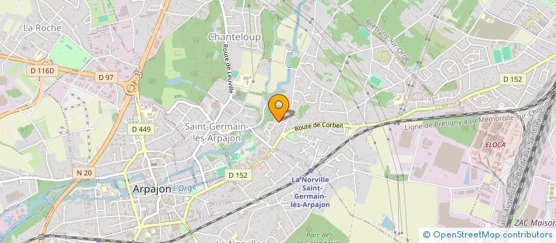 localisation de l'entreprise MONSIEUR YANNIS BOUAICHAOUI à SAINT-GERMAIN-LES-ARPAJON