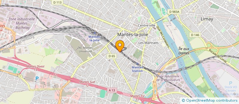 localisation de l'entreprise MONSIEUR YANNIS BOUCHENAK  MANTES-LA-VILLE