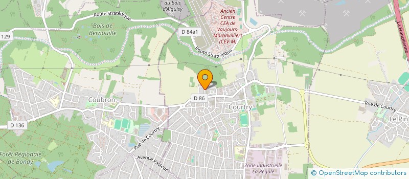 localisation de l'entreprise MONSIEUR YANNIS BOUCHIBI à COURTRY