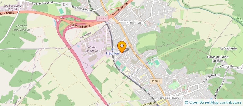 localisation de l'entreprise MONSIEUR YANNIS BOULAID  FREPILLON