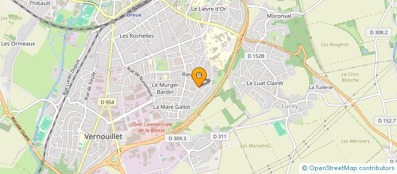 localisation de l'entreprise MONSIEUR YANNIS BOULLAY à DREUX